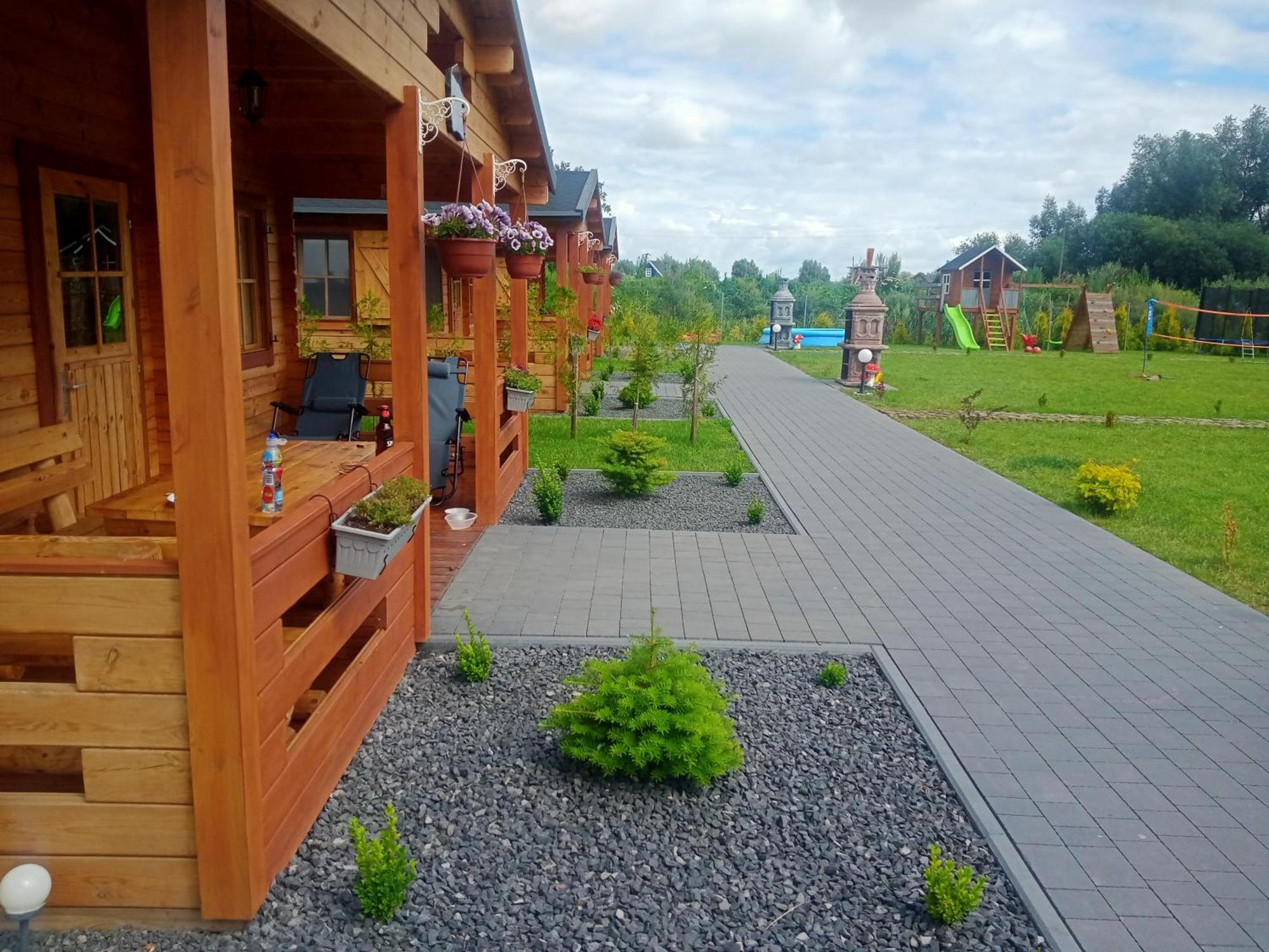 Domki Nad Stawem 斯蒂格纳 外观 照片